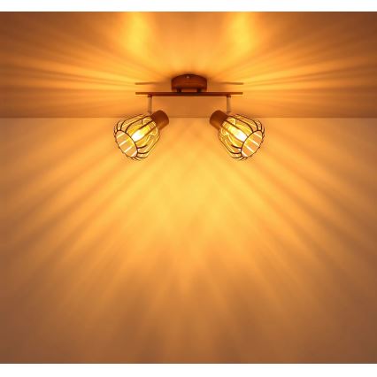 Globo - Spotleuchte, 2×E27, 2×40 W, 230 V
