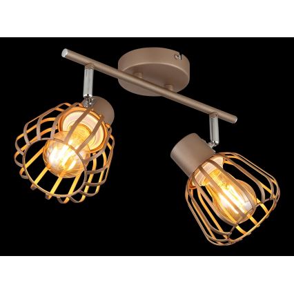 Globo - Spotleuchte, 2×E27, 2×40 W, 230 V