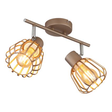 Globo - Spotleuchte, 2×E27, 2×40 W, 230 V