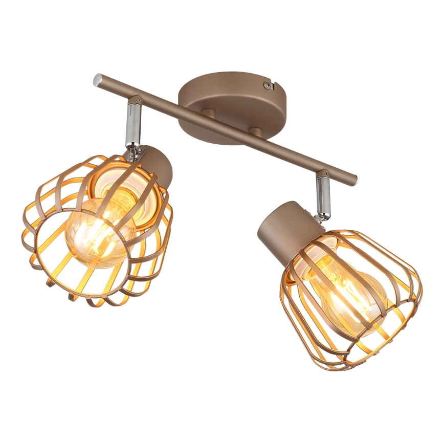 Globo - Spotleuchte, 2×E27, 2×40 W, 230 V