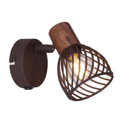 Globo 54817-1 - Wandscheinwerfer ISABELLE 1xE14/40W/230V