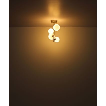 Globo - LED-Deckenleuchte an Stange 4xG9/3W/230V matt Chrom