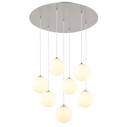 Globo - LED-Hängeleuchte 7xG9/3,5W/230V weiß