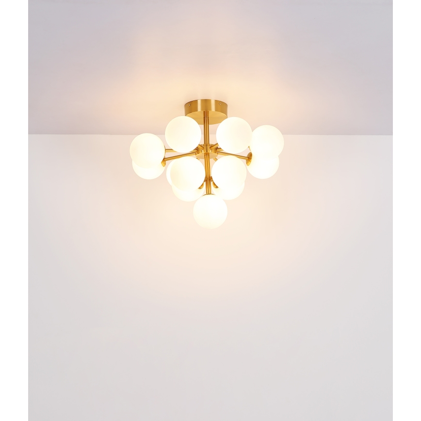 Globo - Anbauleuchte 13xG9/5W/230V d 56 cm schwarz
