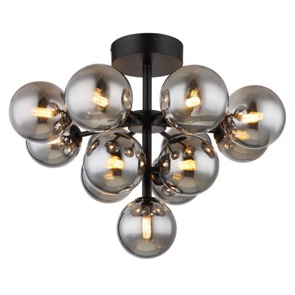 Globo - Anbauleuchte 13xG9/5W/230V d 56 cm schwarz