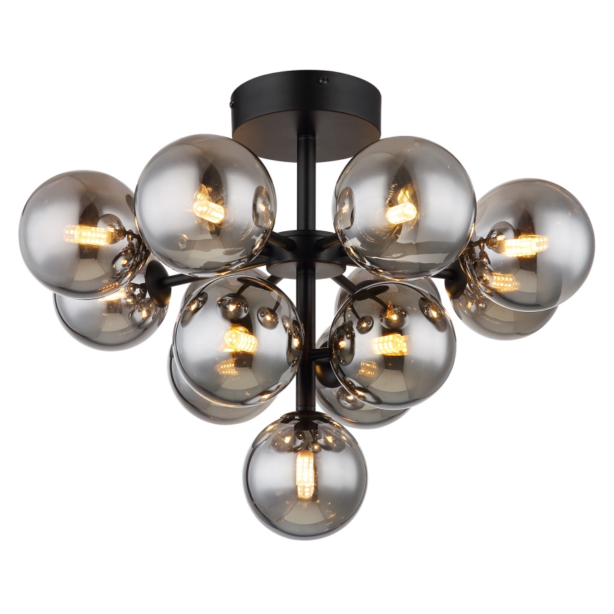 Globo - Anbauleuchte 13xG9/5W/230V d 56 cm schwarz