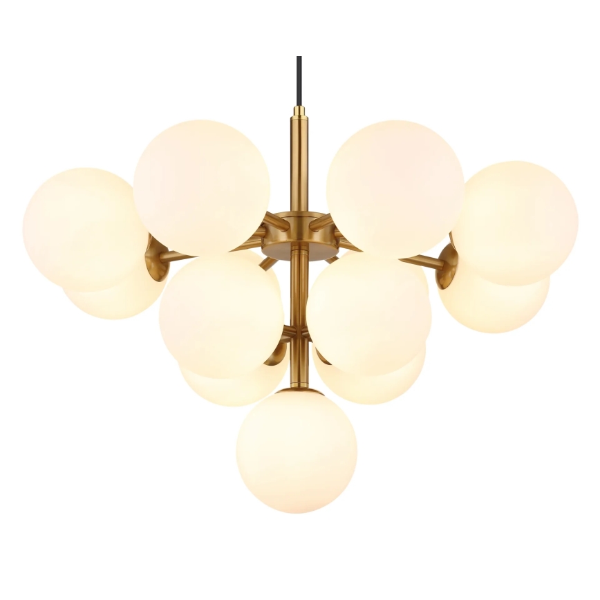Globo - Hängeleuchte 13xG9/5W/230V d 56 cm golden