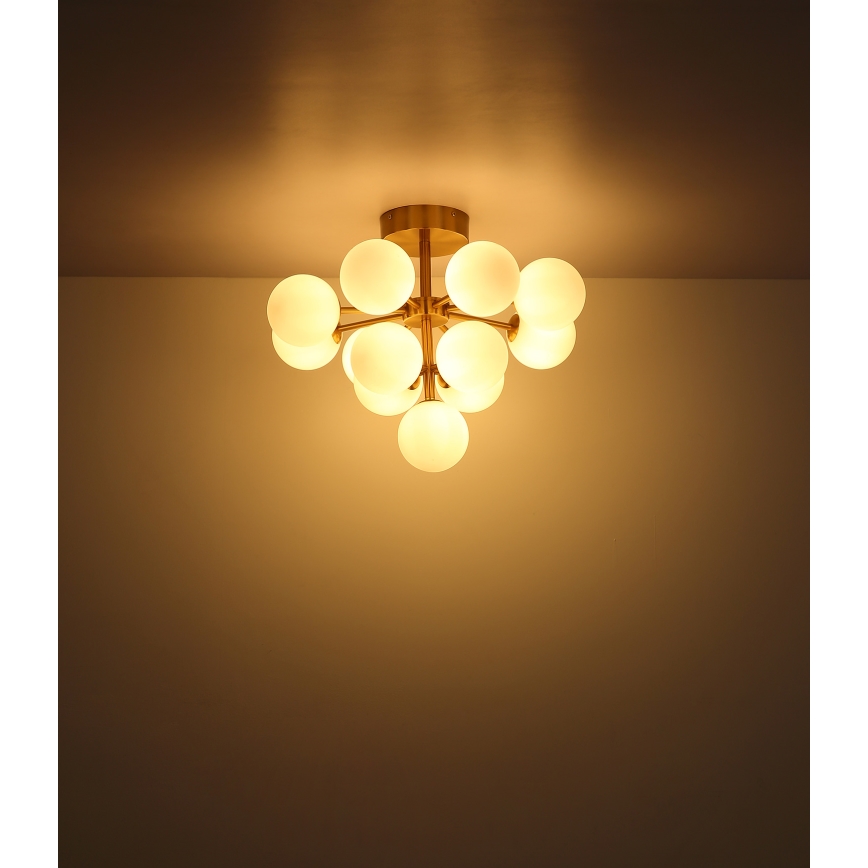 Globo - Anbauleuchte 13xG9/5W/230V d 56 cm golden