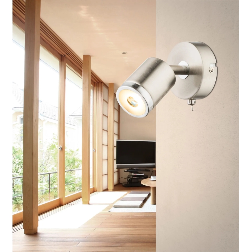 Globo - LED-Wand-Spotleuchte LED/4W/230V 3000K
