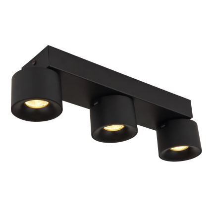 Globo - LED-Strahler 3xLED/6W/230V schwarz