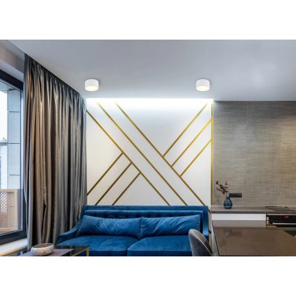 Globo - LED Deckenleuchte LED/12W/230V 3000K Ø 15 cm weiß