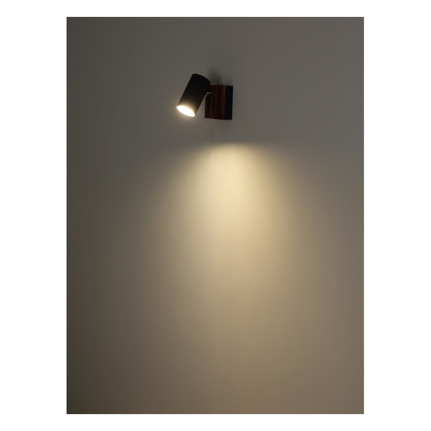 Globo - Wandstrahler 1xGU10/25W/230V schwarz