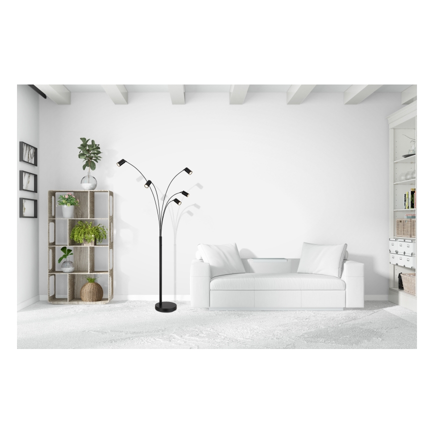 Globo - Stehleuchte 5xGU10/35W/230V