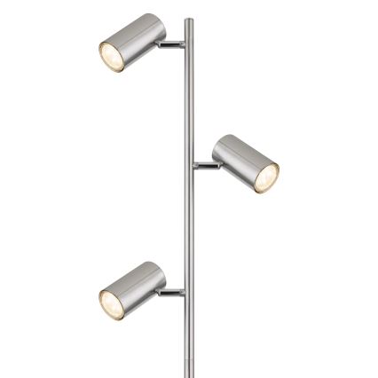 Globo - Stehleuchte 3xGU10/5W/230V matt Chrom