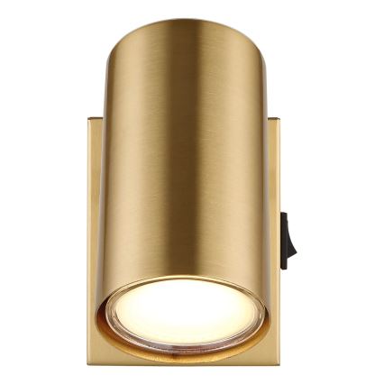 Globo - Wandstrahler 1xGU10/25W/230V golden