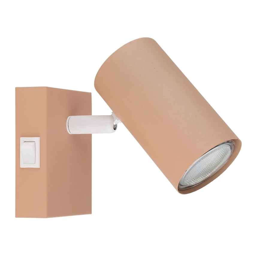 Globo - Wandstrahler 1xGU10/25W/230V orange