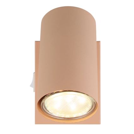 Globo - Wandstrahler 1xGU10/25W/230V orange