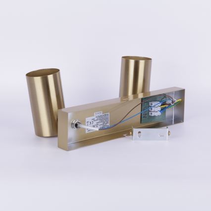 Globo - Strahler 2xGU10/35W/230V golden