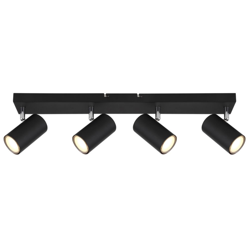 Globo - Deckenstrahler 4xGU10/35W/230V Schwarz