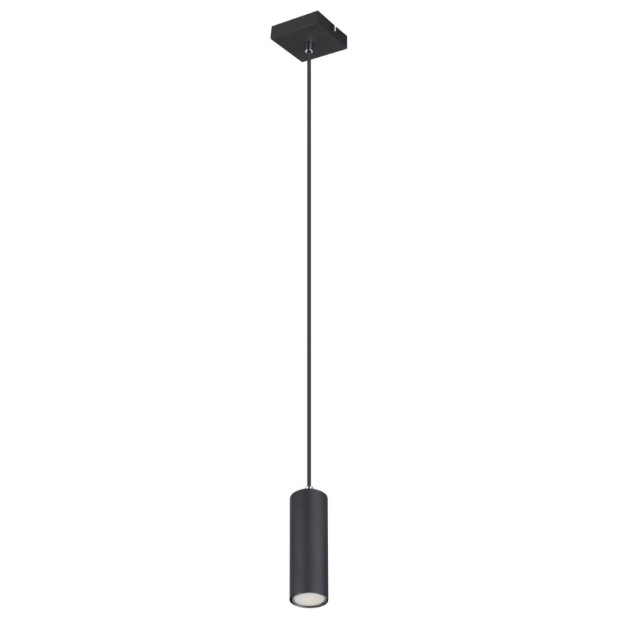 Globo - Hängeleuchte an Kabel 1xGU10/35W/230V schwarz