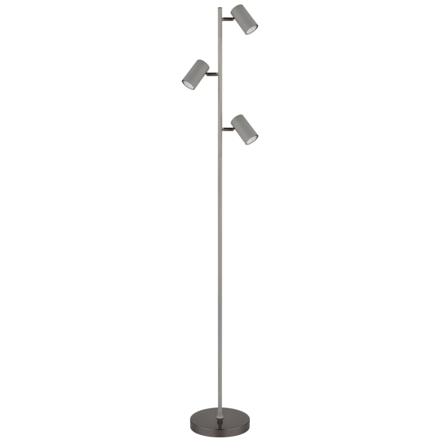 Globo - Stehleuchte 3xGU10/5W/230V grau