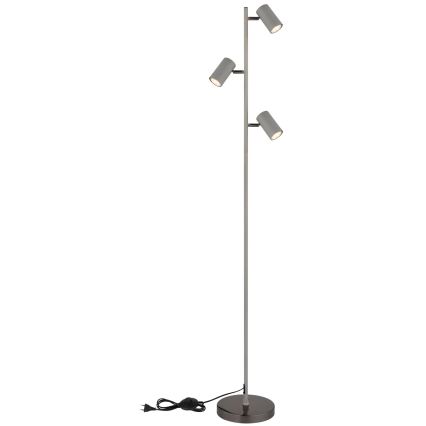 Globo - Stehleuchte 3xGU10/5W/230V grau
