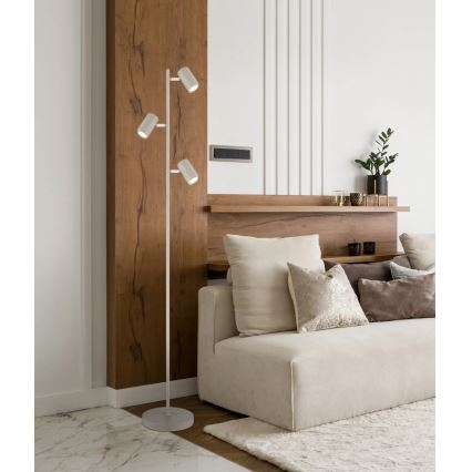 Globo - Stehleuchte 3xGU10/5W/230V beige