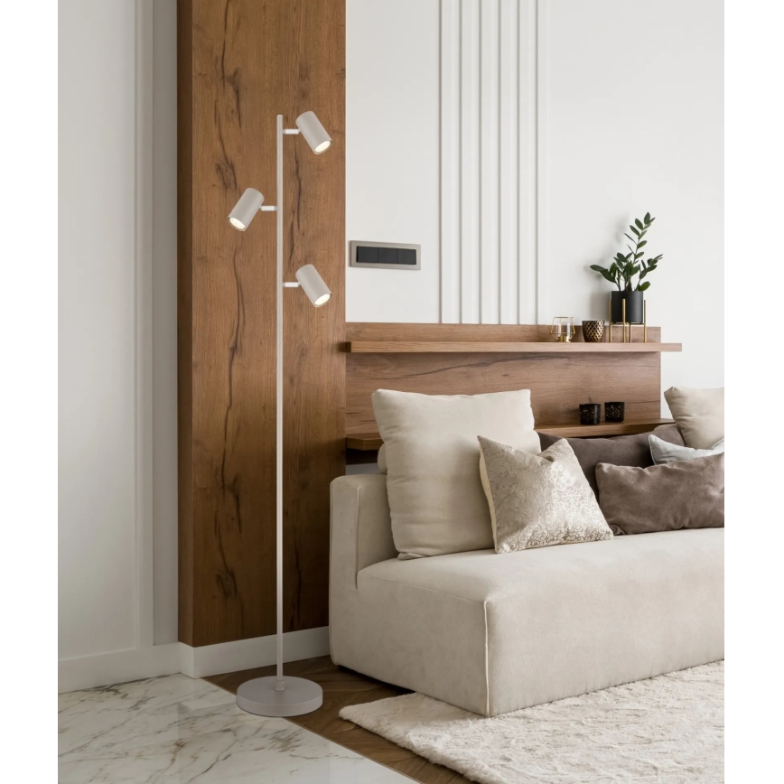 Globo - Stehleuchte 3xGU10/5W/230V beige