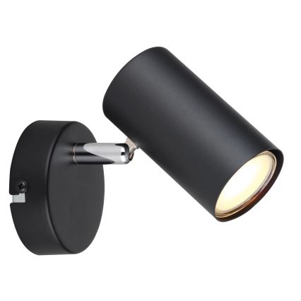 Globo - Wandstrahler 1xGU10/25W/230V schwarz