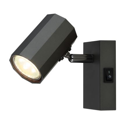 Globo - Wandstrahler 1xGU10/25W/230V schwarz