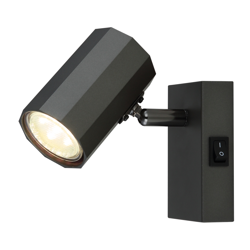 Globo - Wandstrahler 1xGU10/25W/230V schwarz