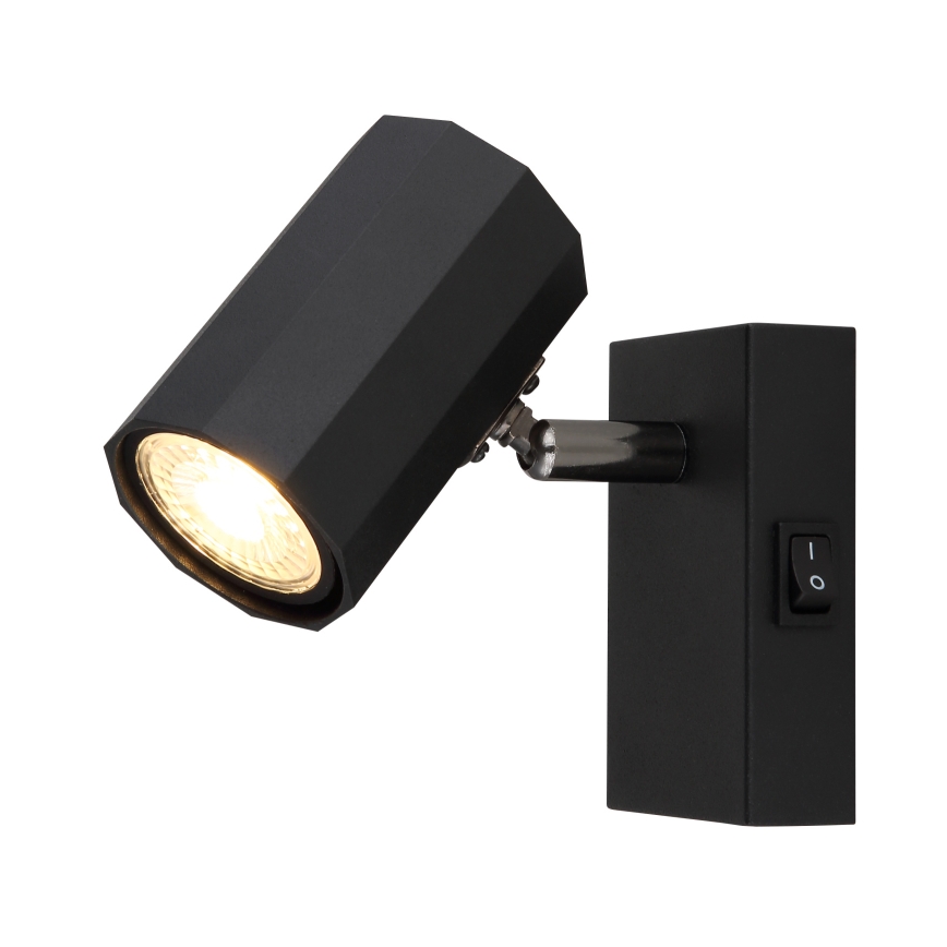 Globo - Wandstrahler 1xGU10/25W/230V schwarz