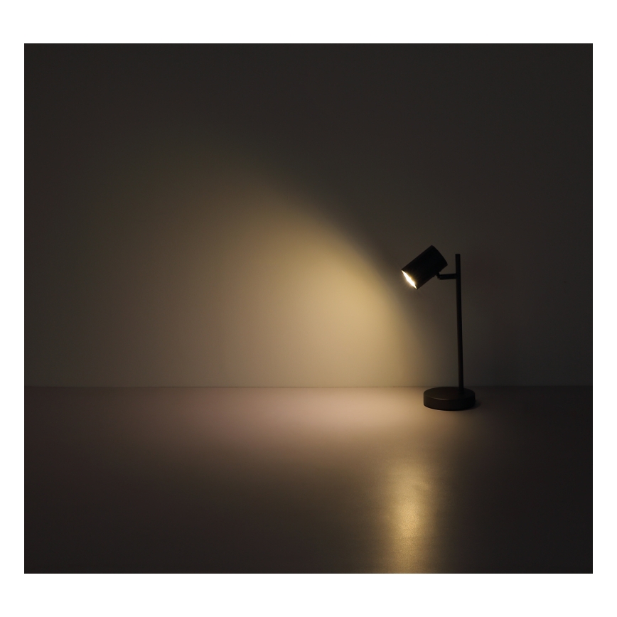 Globo - Hängeleuchte 1xGU10/25W/230V schwarz