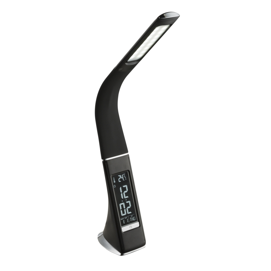 Globo - LED-dimmbare Touch-Tischleuchte mit Display LED/6,5W/230V 3000/4500/5800K schwarz