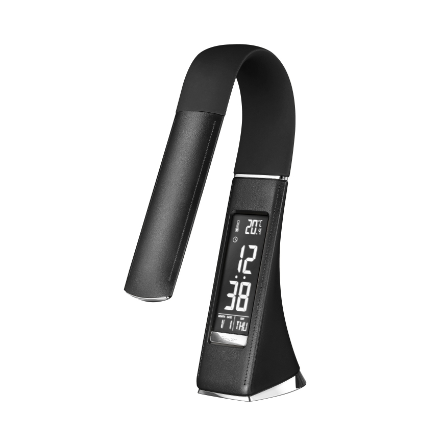 Globo - LED-dimmbare Touch-Tischleuchte mit Display LED/6,5W/230V 3000/4500/5800K schwarz