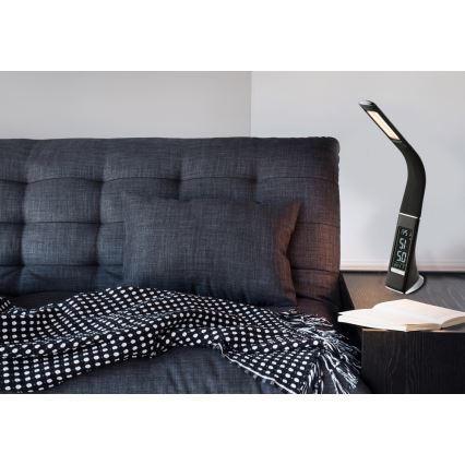 Globo - LED dimmbare Touch-Tischlampe mit Display LED/6,5W/230V 3000/4500/5800K schwarz