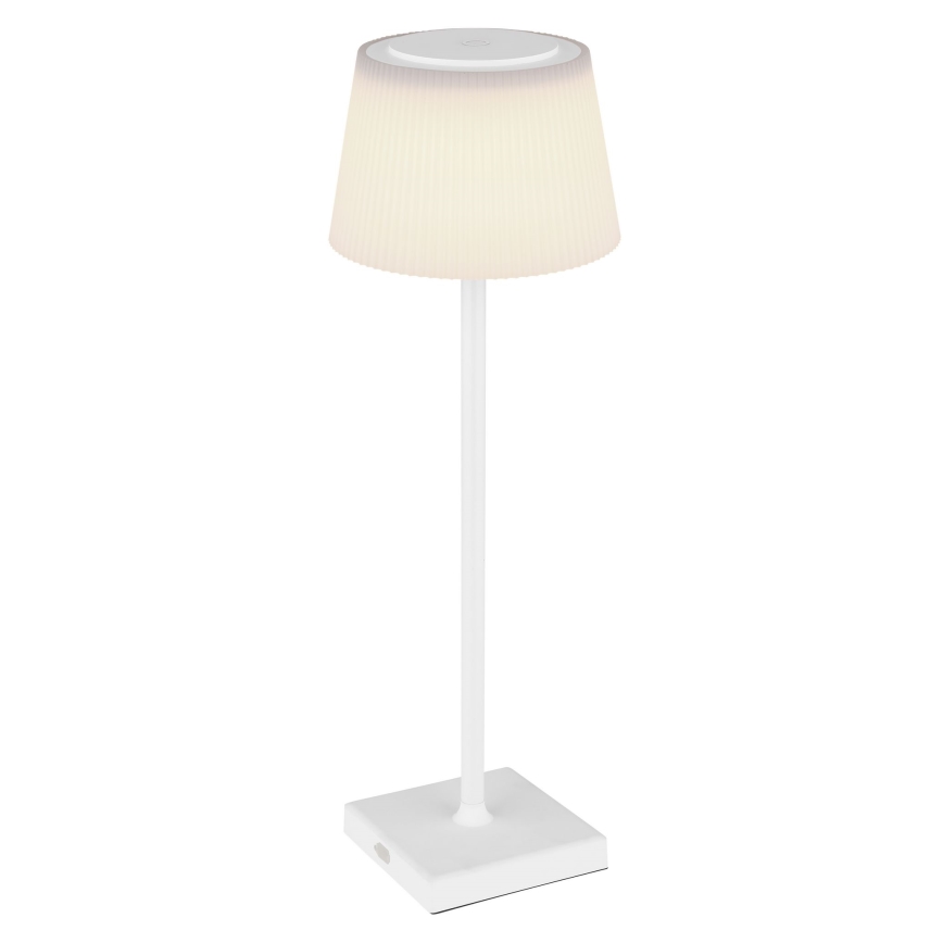 Globo - Dimmbare LED-Outdoor-Tischleuchte mit Touch-Funktion LED/4W/5V 3000/4000/5000K 1800 mAh IP44