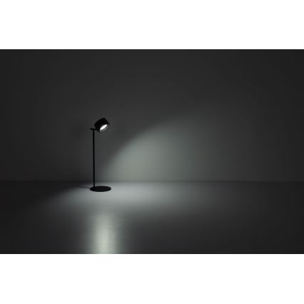 Globo - Dimmbare LED-Tischleuchte mit Touch-Funktion 4in1 LED/4W/5V 3000/4000/5000K 1200 mAh schwarz