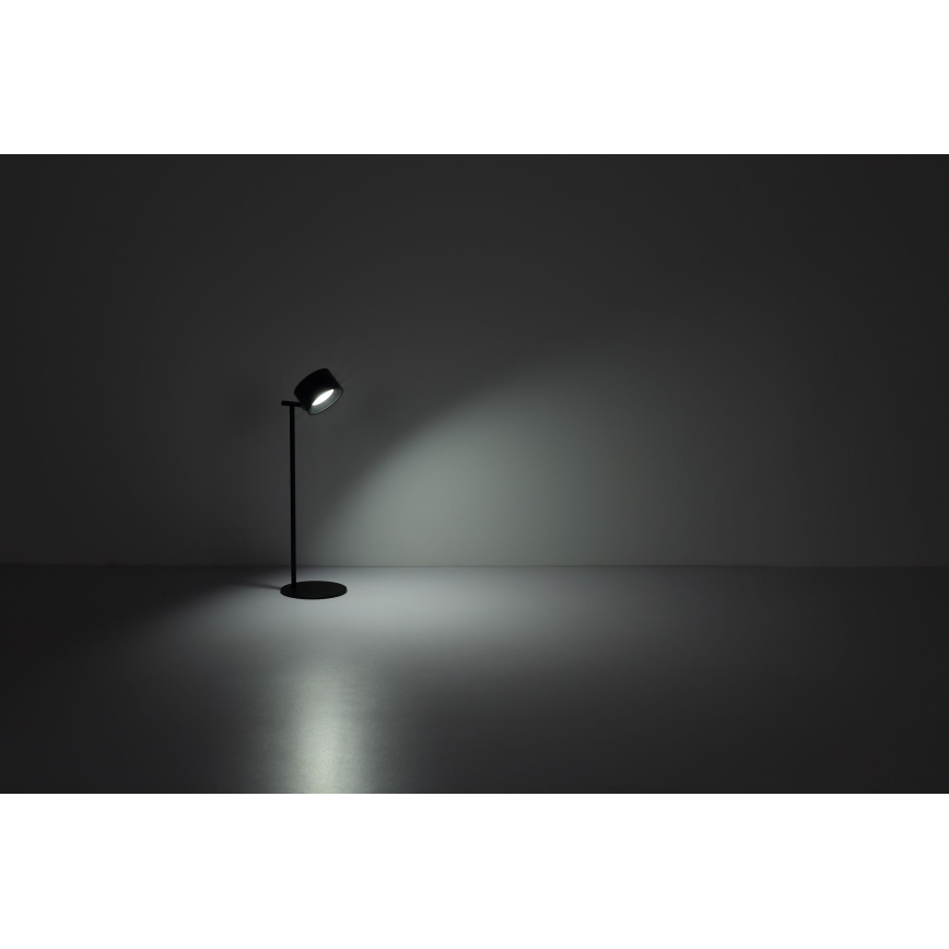 Globo - Dimmbare LED-Tischleuchte mit Touch-Funktion 4in1 LED/4W/5V 3000/4000/5000K 1200 mAh schwarz