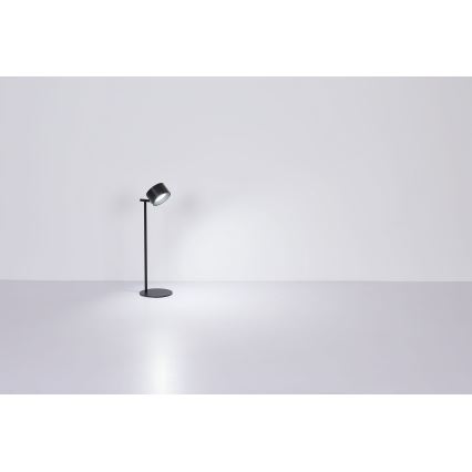 Globo - Dimmbare LED-Tischleuchte mit Touch-Funktion 4in1 LED/4W/5V 3000/4000/5000K 1200 mAh schwarz