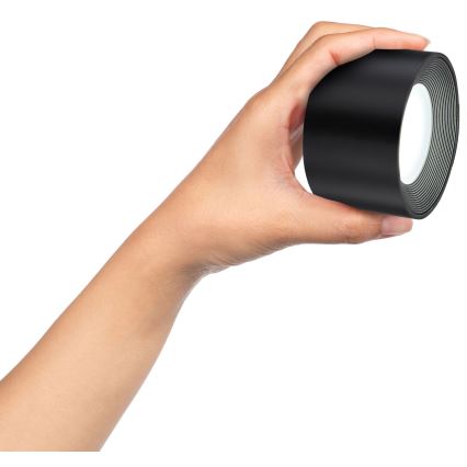 Globo - Dimmbare LED-Tischleuchte mit Touch-Funktion 4in1 LED/4W/5V 3000/4000/5000K 1200 mAh schwarz