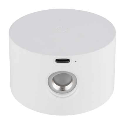 Globo - Dimmbare LED-Tischleuchte mit Touch-Funktion 4in1 LED/4W/5V 3000/4000/5000K 1200 mAh weiß