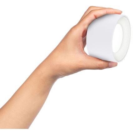 Globo - Dimmbare LED-Tischleuchte mit Touch-Funktion 4in1 LED/4W/5V 3000/4000/5000K 1200 mAh weiß