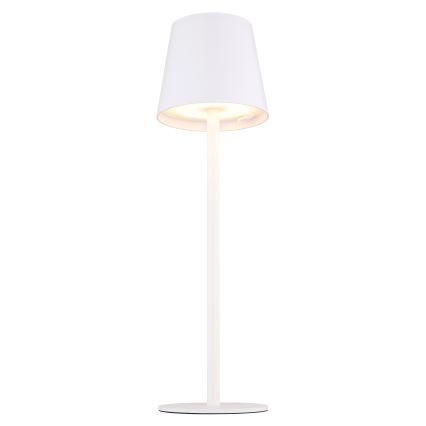 Globo - Dimmbare LED-Outdoor-Leuchte mit Touch-Funktion LED/3W/3,7V IP44 1800 mAh USB weiß