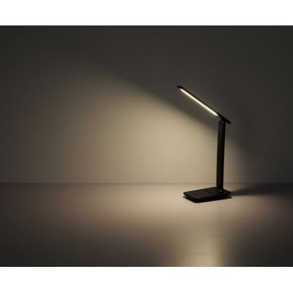 Globo - LED Touch-dimmbare wiederaufladbare Tischlampe LED/4W/5V 2700/4000/6500K 1800 mAh schwarz
