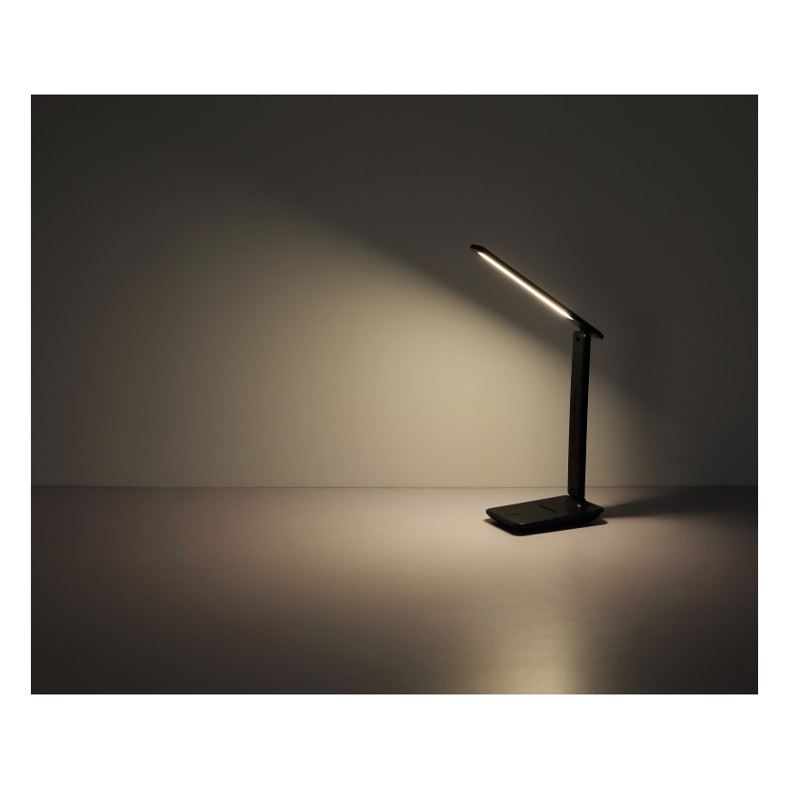 Globo - LED Touch-dimmbare wiederaufladbare Tischlampe LED/4W/5V 2700/4000/6500K 1800 mAh schwarz