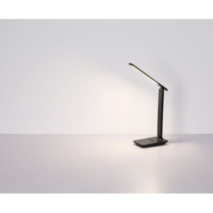 Globo - LED Touch-dimmbare wiederaufladbare Tischlampe LED/4W/5V 2700/4000/6500K 1800 mAh schwarz