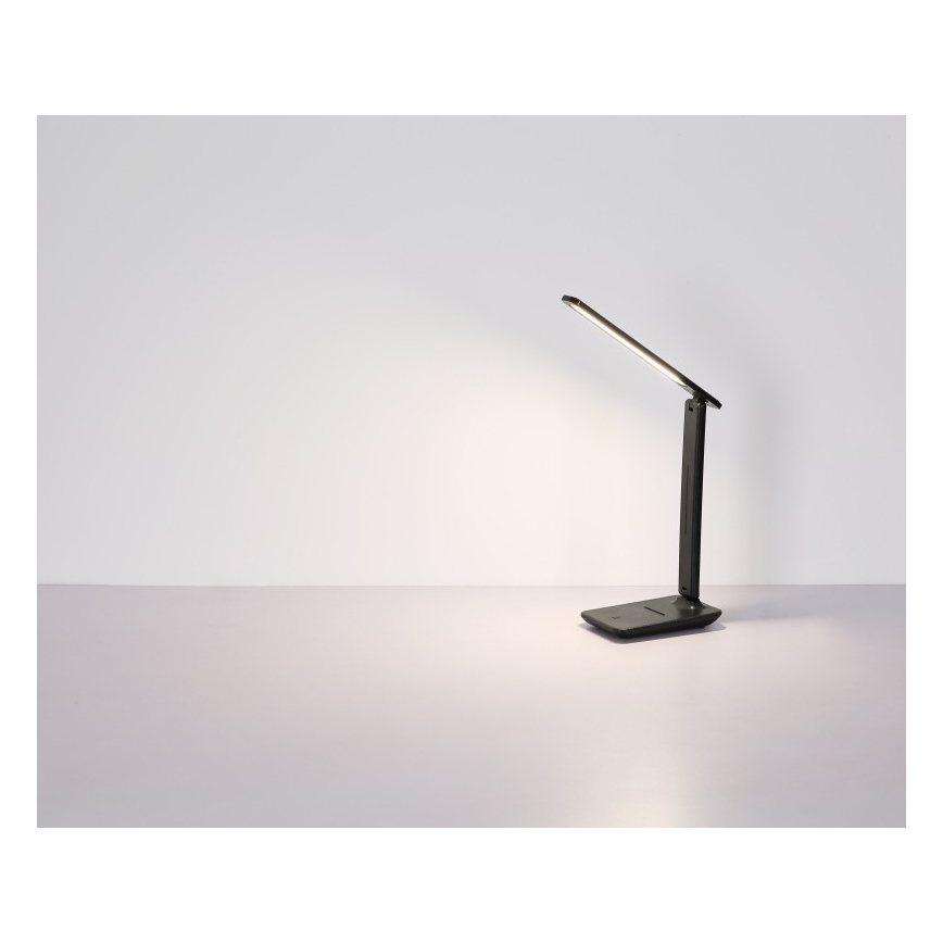 Globo - LED Touch-dimmbare wiederaufladbare Tischlampe LED/4W/5V 2700/4000/6500K 1800 mAh schwarz