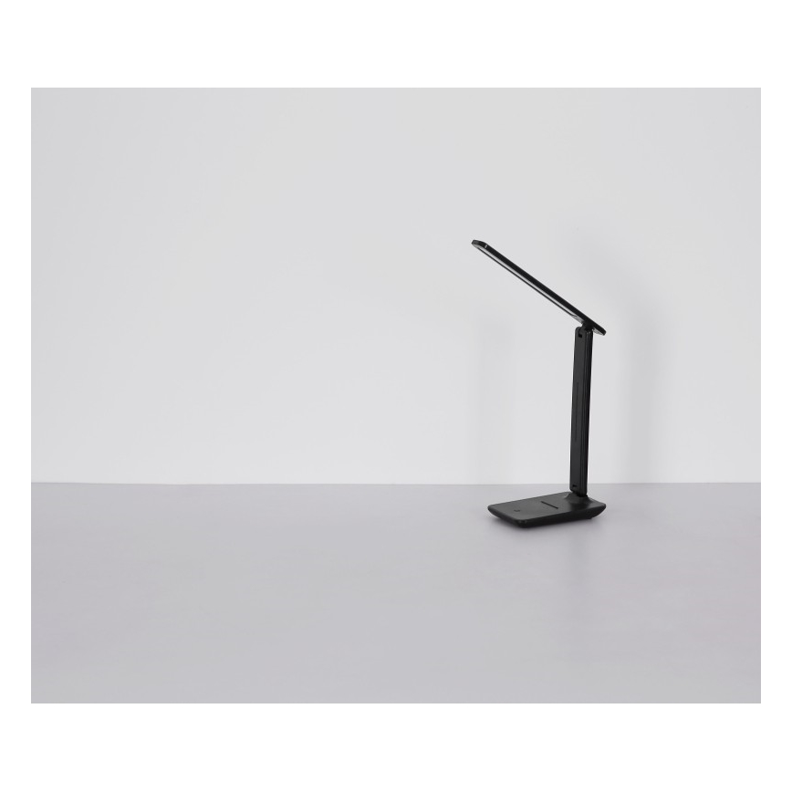 Globo - LED Touch-dimmbare wiederaufladbare Tischlampe LED/4W/5V 2700/4000/6500K 1800 mAh schwarz