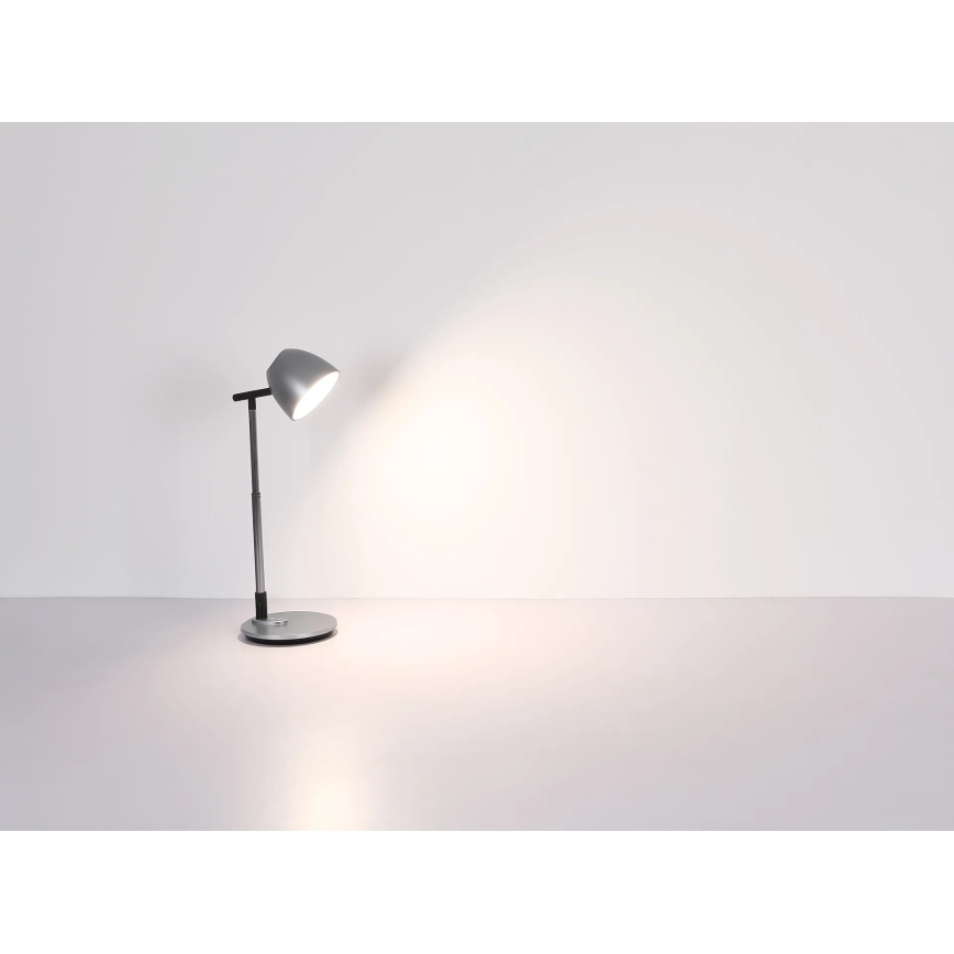 Globo - Dimmbare LED-Tischleuchte mit Touch-Funktion LED/7,5W/230V 3000K/4000K/6500K grau